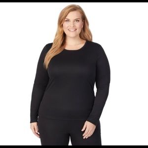 Cuddl Duds Climatesmart Long Sleeve Crew PLUS 2X